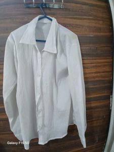 White Button-Down Shirt
