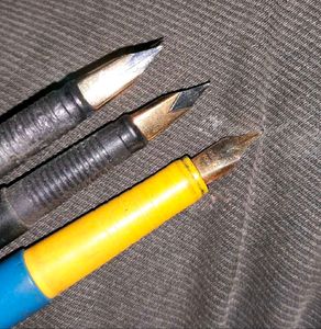 Vintage Fountain Pens (set of 3)