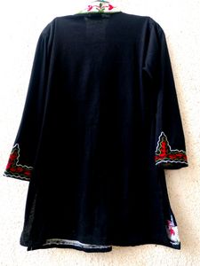 Embroidered Tunic Top