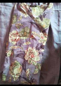 Floral Print Pajama Set