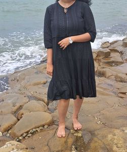 Black Maxi Dress (ZARA)