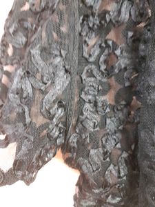 Crop Net Jacket