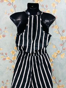 Striped Playsuit