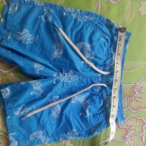 Tiger Print Swim Shorts