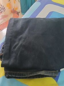 Dark Blue Denim Jeans