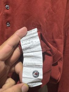 Hugo Boss Long Sleeves Polo TShirt