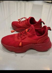 Red Steve Madden Sneakers