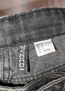 Black Straight Leg Jeans