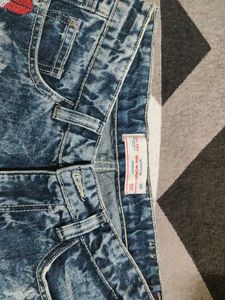 Denim Distressed Shorts