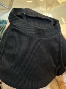 Sleek Black Bodysuit