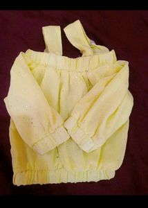 Yellow Two-Piece Set