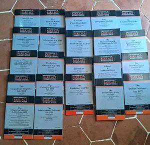 NEW SYLLABUS PROFESSIONAL&#39;S AIBE 25 Bare Acts set