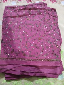 Unstitched Saree Material