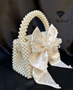 Beaded Bow Handbags