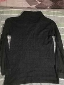 Men's Grey Long Sleeve Polo