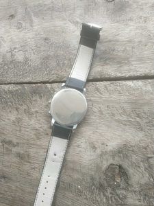 Stylish Watch - Black Leather Band