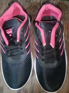 Black &amp; Pink 'Footox' Sneakers