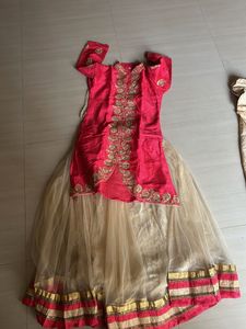 Salwar Suit with Pant And skirt