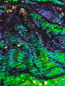 Electric Green Sequin Top