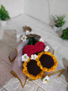 Crochet Flower Bouquet