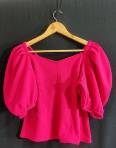 Pink Off Shoulder Top (Women)