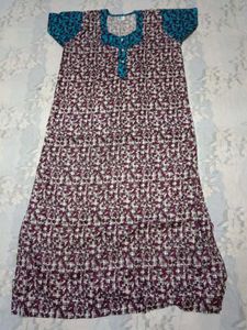 🌸 Women’s Cotton Nighty (Brand New)