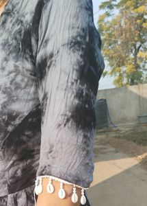 Tie-Dye Print Kurta &amp; Pant Set