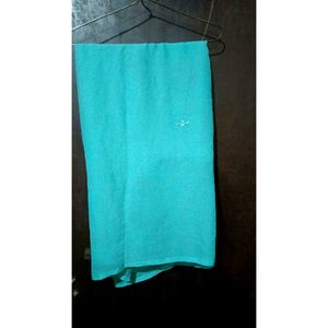 2 Dupattas: Teal &amp; Yellow Bandhani