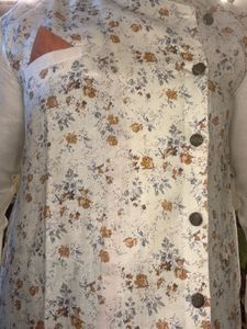 Men&#39;s Floral Print Kurta