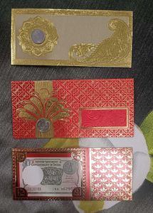 Fancy Shagan Envelopes (Set of 5)