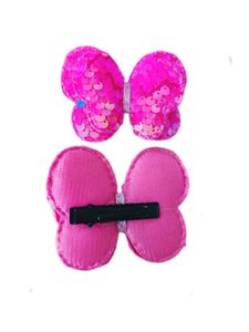 Cute Bow Hair Clips Set Of 2