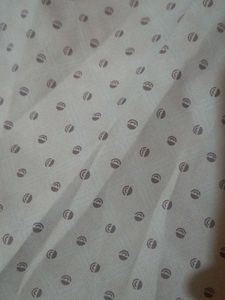 Coffee Brown Dotted Long Sleeve Button-Down Shirt