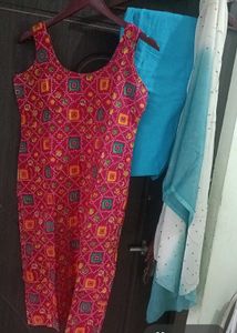 Ethnic Kurta Set Pink