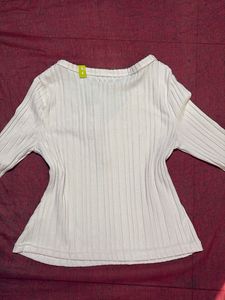Zudio Ribbed Top with Tag