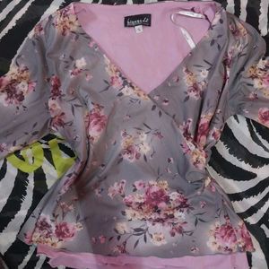 Vintage Floral Top