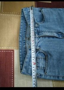 Light Wash Straight Leg Jeans