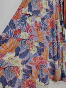 Floral Tiered Maxi Dress