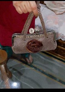 clutch fancy Beaded Handbag jewellery