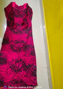 Pink &amp; Black Dress