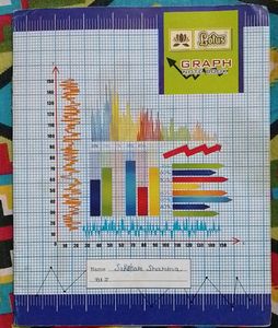 Lotus Graph Notebook (24 Graph Papers)