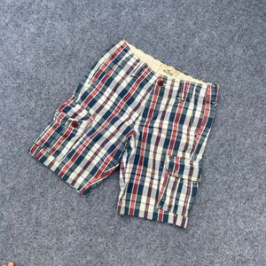 Hollister Plaid Cargo Shorts