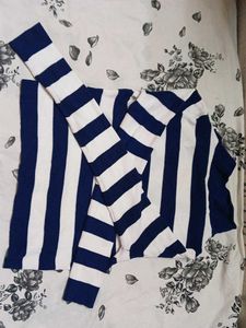 Striped Knit Sweater