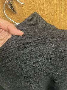 Black Turtleneck Top