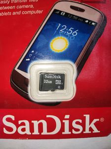 SanDisk 32 GB microsd SD Card