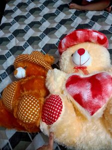 Cute Teddy Bear with Heart