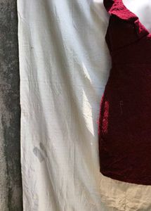 5225 SEXY MAROON BODYCON