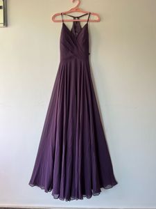 Modern purple dress👗