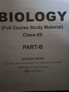 Pw Lakshya Neet Module Class 12th Part B