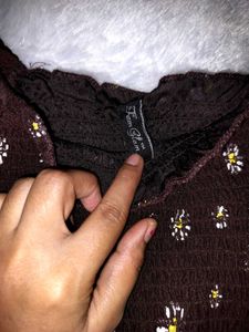 Daisy Print Top