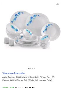 Dinner Ware Of 23 Pieces Set